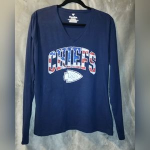 Women's 2XL KC Chief's long sleeve